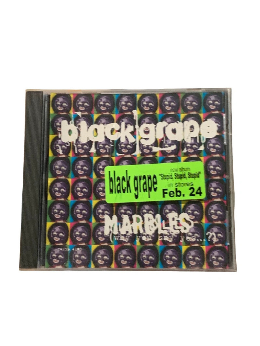 black grape marbles (why you say yes) promo cd single radioactive